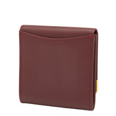 カルティエ マストライン コインケース ワインレッド ゴールド レザー レディース CARTIER 【中古】